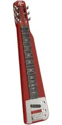 Rogue RLS-1 Lap Steel Guitar With Stand and Gig Bag Metallic Red | Reverb