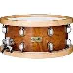 Tama S.L.P. Studio Maple Wood Hoop Snare Drum - 6.5 x 14 inch - Sienna