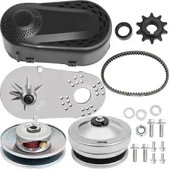 VEVOR Go Kart Torque Converter Kit CVT Clutch 3/4&#034; Replaces Comet TAV2 30-75 218