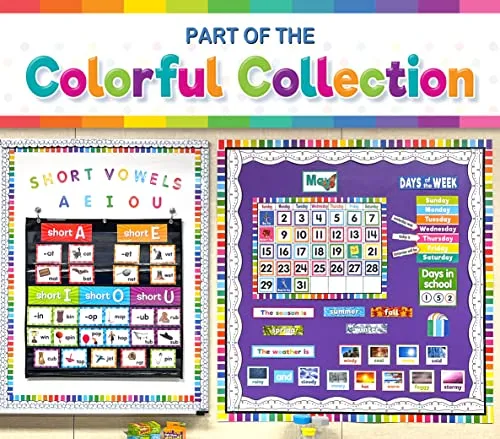 Colorful Numbers 0–20 Bulletin Board