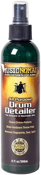 MusicNomad Premium Drum Detailer and Polish, 8 oz (MN110)