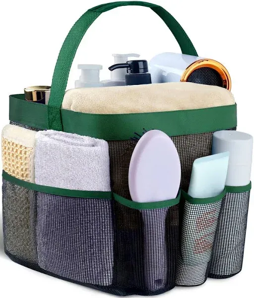 Mesh Shower Caddy Portable for College Dorm Room Essentials