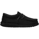 Women’s Hey dude slip on shoes size 5 black