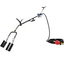 Flame King 1 Million BTU Dual Propane Weed Burner Torch