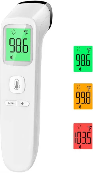 Viproud Digital Thermometer for Adults and Kids Fast Accurate Thermometer with Fever Alarm