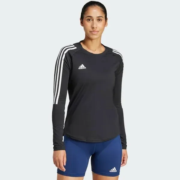 adidas Women's Hi Low Jersey Long Sleeve