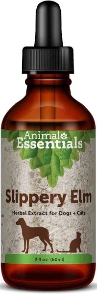 Animal Essentials Slippery Elm Digestive Herbal Extract Liquid for Dogs & Cats