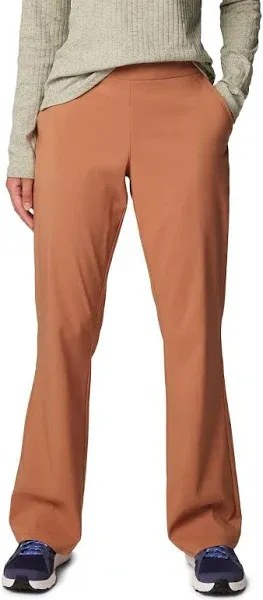 Columbia Women's Anytime Bootcut Pant II, Camel Brown, Large