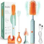 Electric Bottle Brush Waterproof Charging Silicone Bottle Brush Water Resistant