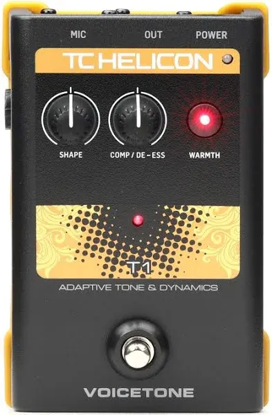 TC Helicon VoiceTone Single T1 Adaptive Tone & Dynamics