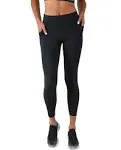 Champion Leggings Soft Touch Period Double Dry FreshIQ Wicking 25 inseam Black