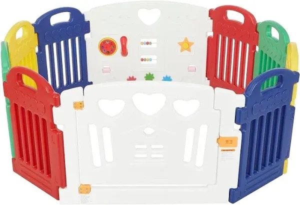 Dream On Me Imagination Station 10 Panel Playpen