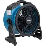 XPOWER Misting Fan Portable Battery Operated Rechargeable Cordless Variable Speed Air Circulator FM-65B