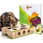 Cat Amazing - Best Cat Toy Ever! Interactive Treat Maze & Puzzle Feeder for Cats