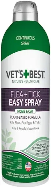 Vet's Best Flea and Tick Home Spray for Cats