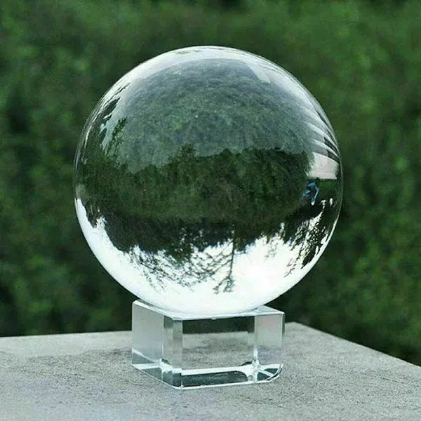 Photograph Accessory K9 Crystal Ball crystal ball decor Without Stand 60mm large crystal balls for sale