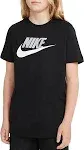 Nike Futura Icon Boys Tee - Black - Medium