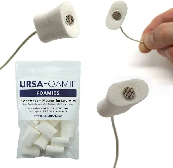 URSA Foamies Soft Foam Mount, 12-Pack #URS.FOAMIEBL