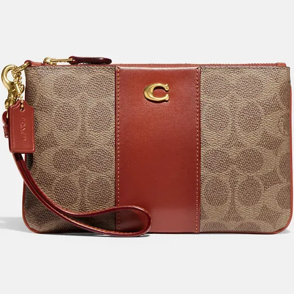 COACH Women's Signature Wristlet