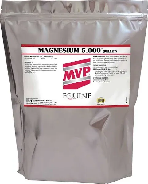 MVP Magnesium 5000 Pelleted Equine Supplement