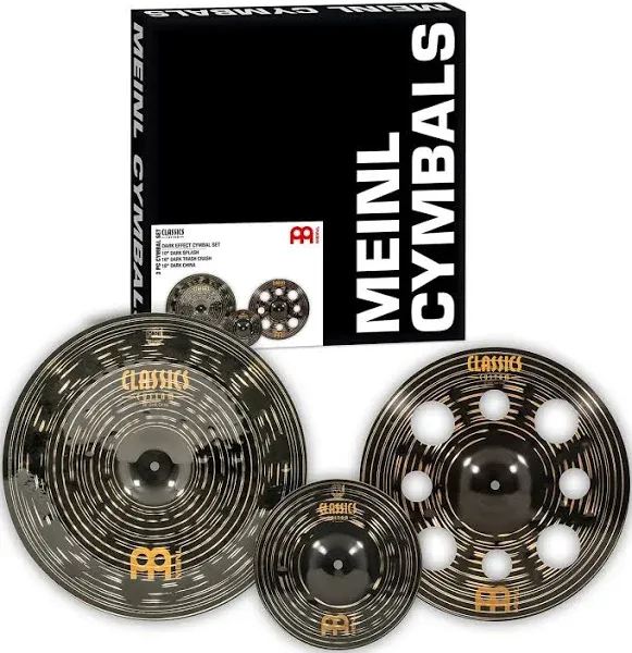 Meinl Classics Custom Dark Effect Cymbal Pack