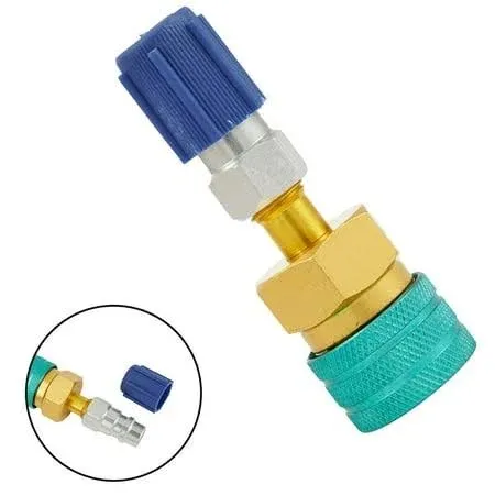 R1234yf to R134a Low Side Quick Coupler Fitting Adapter