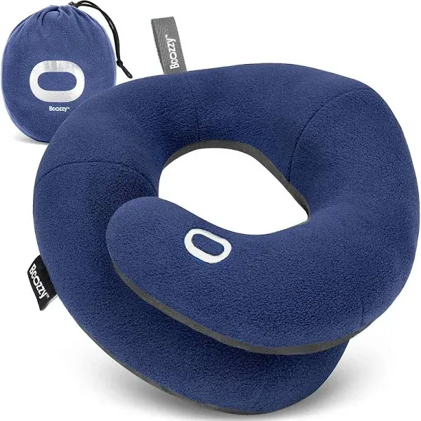 BCOZZY Neck Pillow for Travel Provides Double Support to The Head Neck and Ch...