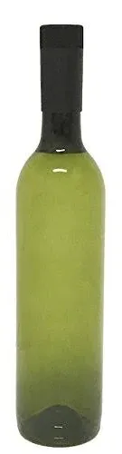 nicebottles Plastic Wine Bottle & Screw Cap, Green, 750ml