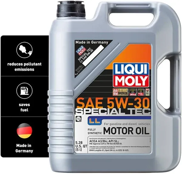 Liqui Moly 2248 5W30 Leichtlauf Special LL Motor oil, 1 L