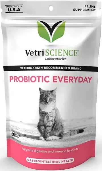 VetriScience Probiotic Everyday Cat Supplement