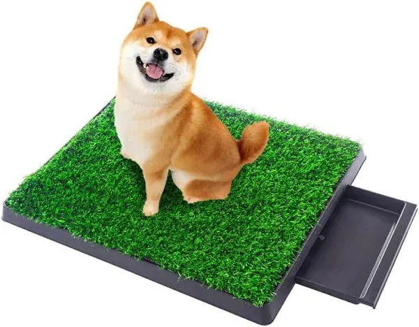 Coziwow Puppy Turf Dog Grass Pad with Tray