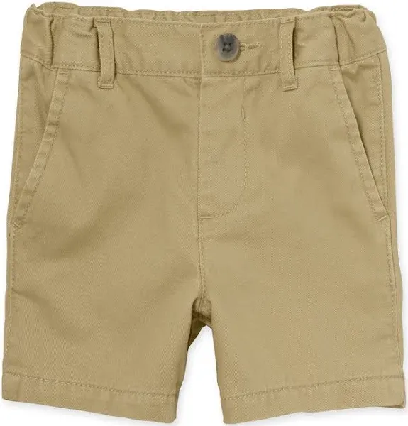 The Children's Place Baby Boys' Stretch Chino Shorts