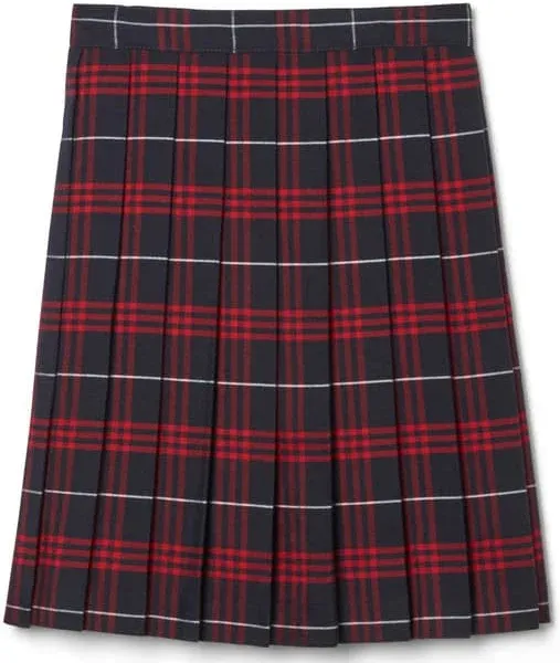 French Toast Girls' Plaid Pleated Skirt New With Tags Size 16