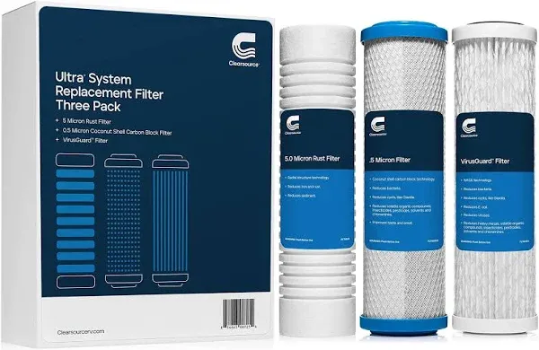 Clearsource Ultra or Onboard Pro RV Water Filter System Replacement Water Filters CS49FR