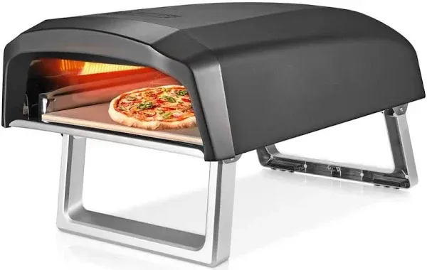 Commercial Chef Pizza Oven Outdoor - Propane Gas Pizza Oven Portable for Outside - N/A