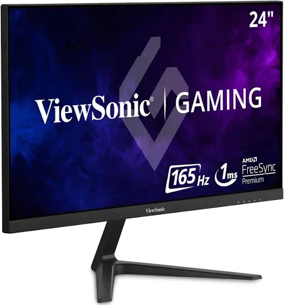 ViewSonic 23.8&#034; FHD LED Monitor, 1ms, 16:9, 80M:1-Contrast - VX2418-P-MHD