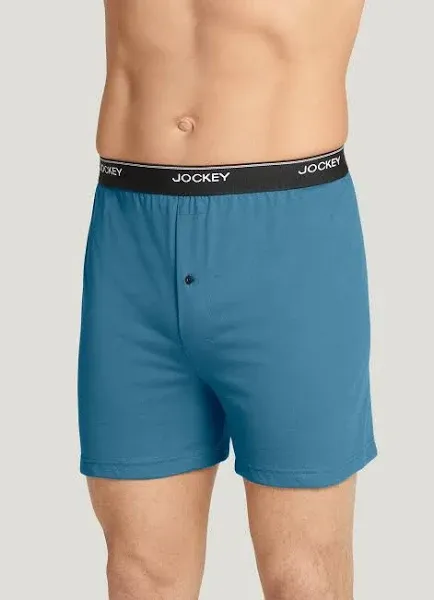 Jockey Men&#039;s Knit 4.5&#034; Boxer