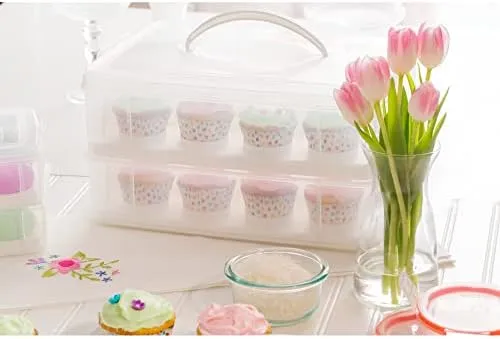 Snapware Snap N Snack Clear Cupcake Carrier 1 pk