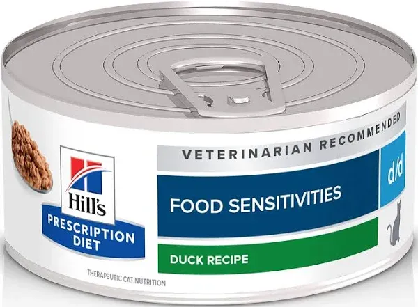 Hill's Prescription Diet Feline d/d Duck Formula Canned Cat Food