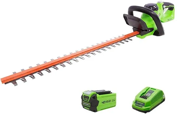 Greenworks 40V 24" Cordless Hedge Trimmer