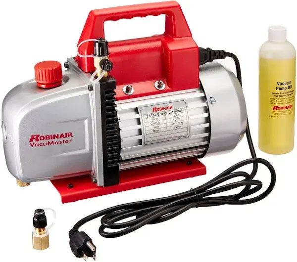 Robinair (15300) VacuMaster Economy Vacuum Pump - 2-Stage, 3 CFM