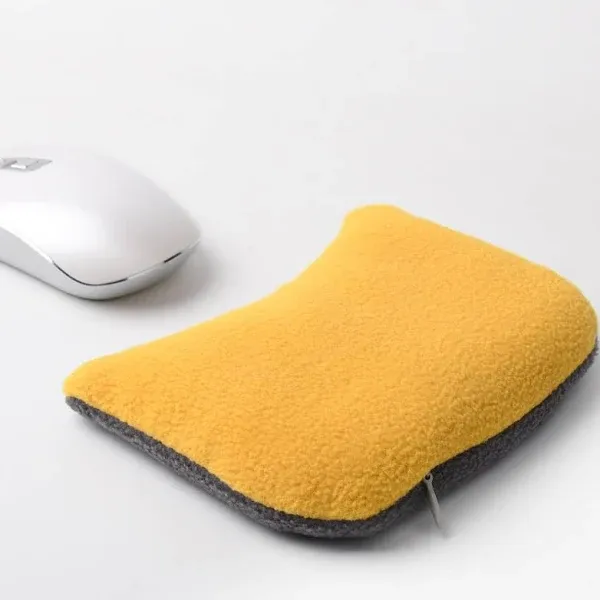 Large Mouse Wrist Rest Bean Bag, Ergonomic Mouse Support Pad Filled Ergo Beads for Computer, Laptop, PC Gaming, Green