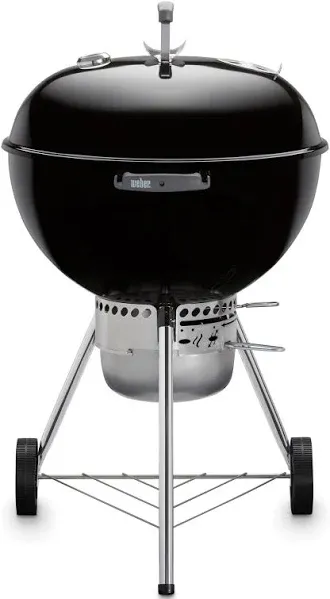 Weber - 22 in. Original Kettle Premium Charcoal Grill - Black