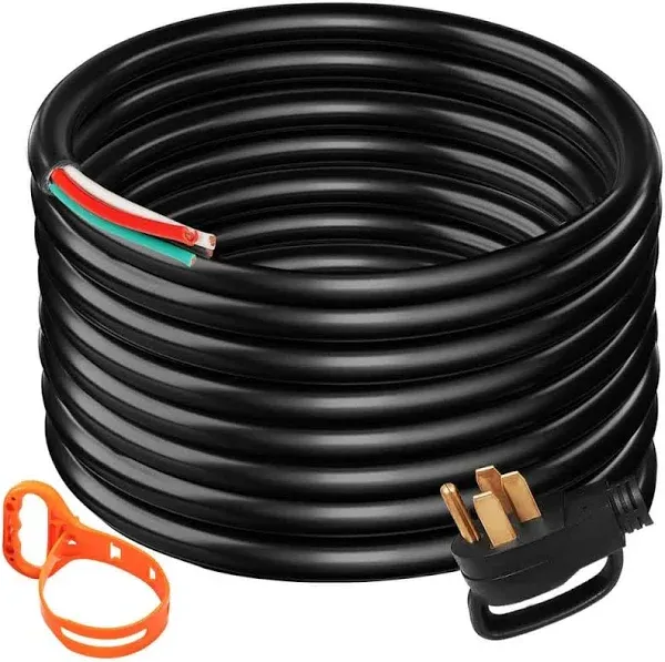 VEVOR 15Ft 50 Amp Generator Extension Cord - High Performance, Reliable and Flex