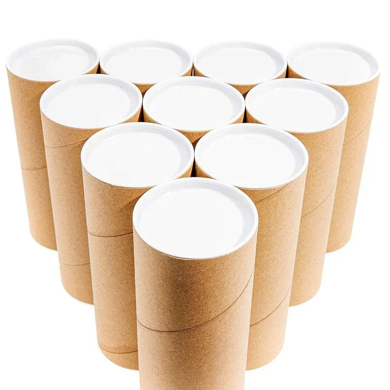 Juvale 10-Pack Mailing Tubes with Caps