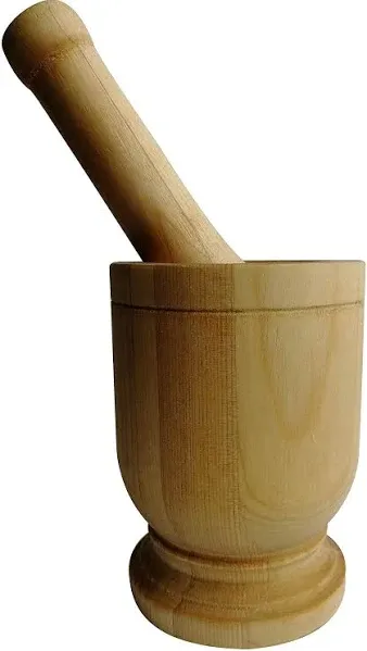 Bc Mortar & Pestle, Wood