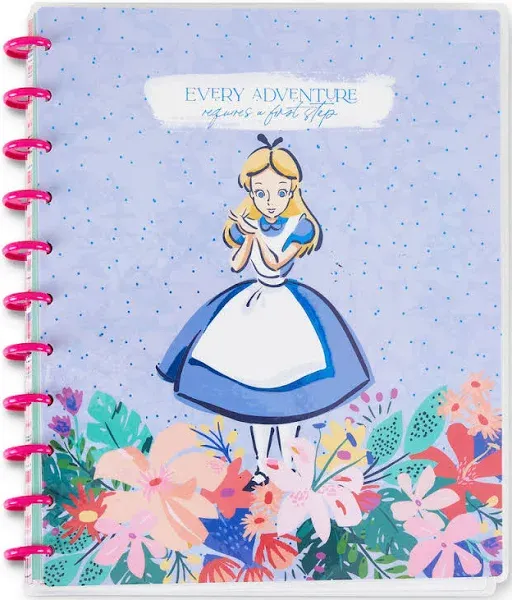 Disney Alice in Wonderland Big Notebook | Happy Planner