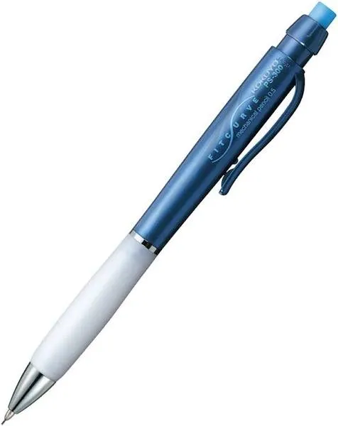 KOKUYO PS-300B Ergonomic Design Low Center of Gravity Automatic Pencil Automatic Pencil Automatic Pen 0.5mm Blue Mechanical pencil KOKUYO