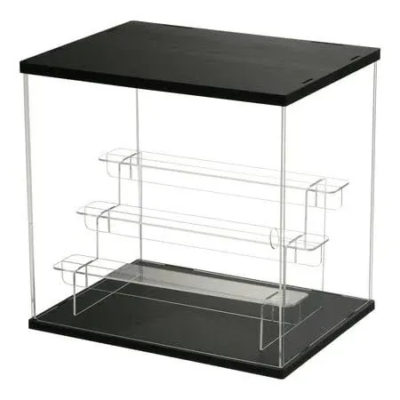 Harfington 4 Tier Acrylic Display Case with LED Light