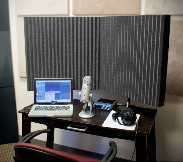 Auralex Acoustics Deskmax Acoustic Panels,2 Ft. W,2 Ft. L,Pk2